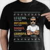 Legend Husband Daddy Grandpa - Personalized T-shirt, Hoodie, Unisex Sweatshirt