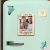 Custom Photo We Love You More Than We Can Say - Family Personalized Custom Magnet Photo - Father's Day, Gift For Dad, Grandpa