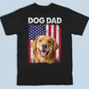 Custom Photo Hello Dad, It's Me - Dog & Cat Personalized Custom Back Printed Unisex T-shirt, Hoodie, Sweatshirt - Father's Day, Gift For Pet Owners, Pet Lovers