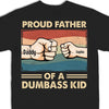The Best Fathers Have The Softest, Sweetest Hearts - Family Personalized Custom Back Printed Unisex T-shirt, Hoodie, Sweatshirt - Father's Day, Gift For Dad, Grandpa