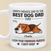 Time Spent With Dogs Is Never Enough - Dog Personalized Custom 3D Inflated Effect Printed Mug - Father's Day, Gift For Pet Owners, Pet Lovers