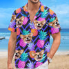 Custom Photo Fully Enjoy Tropical Summer Vibes - Dog & Cat Personalized Custom Unisex Tropical Hawaiian Aloha Shirt - Summer Vacation Gift, Gift For Pet Owners, Pet Lovers