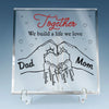 You And Roses Are Much The Same - Family Personalized Custom Square Shaped Acrylic Plaque - Gift For Family Members