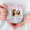 Custom Photo Dear Bestie You Are The Best - Bestie Personalized Custom 3D Inflated Effect Printed Mug - Gift For Best Friends, BFF, Sisters