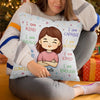 Keep Calm And Study On - Personalized Custom Pillow - Gift For Kid, Back To School Gift