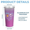 Forever In Our Heart - Memorial Personalized Custom Aluminum Changing Color Cup - Sympathy Gift For Pet Owners, Pet Lovers