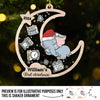 Your First Christmas Is The Start Of Many Magical Memories - Family Personalized Custom 3 Layers Shaker Ornament - Christmas Gift For Baby Kids, Newborn Baby