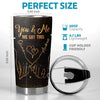 I Love You And Will Love You Until I Die - Couple Personalized Custom Tumbler - Gift For Husband Wife, Anniversary