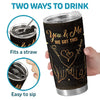 I Love You And Will Love You Until I Die - Couple Personalized Custom Tumbler - Gift For Husband Wife, Anniversary