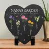 The Mother's Love Is More Beautiful Than Any Flower - Family Personalized Custom Heart Shaped Stone With Stand - Gift For Mom, Grandma