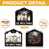 Creepy And Full Of Love, Our Family Halloween Rocks - Family Personalized Window Hanging Suncatcher - Halloween Gift For Family Members