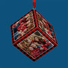 Custom Photo It's The Most Beautiful Time Of The Year - Family Personalized Custom Wooden Cube Ornament - Christmas Gift For Family Members