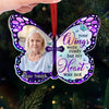 Custom Photo We Will Always Love You - Memorial Personalized Custom Hologram Ornament - Sympathy Gift, Christmas Gift For Family Members