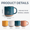 Sprinkling Some Floral Magic On Every Sip - Bestie Personalized Custom Pottery Mug - Gift For Best Friends, BFF, Sisters