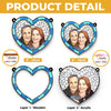 Custom Photo The Best Things In Life Are Better With You - Couple Personalized Window Hanging Suncatcher Ornament - Gift For Husband Wife, Anniversary