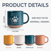 Pets And Angels Are Not Very Far Apart - Memorial Personalized Custom Pottery Mug - Sympathy Gift For Pet Owners, Pet Lovers
