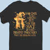 Some Days You Have To Put On The Hat - Personalized Custom Unisex T-shirt, Hoodie, Sweatshirt - Halloween Gift For Witches, Yourself