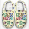 Joy To The World, My Pet Has Come - Dog & Cat Personalized Custom Fluffy Slippers - Christmas Gift For Pet Owners, Pet Lovers