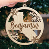 Keep Calm And Jingle All The Way - Family Personalized Custom Ornament - Wood Custom Shaped - Christmas Gift For Family Members