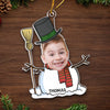 Custom Photo Our Pride And Christmas Joy - Family Personalized Custom Ornament - Acrylic Custom Shaped - Christmas Gift For Baby Kids, Newborn Baby