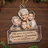 Custom Photo We Create The Best Holiday Memories - Family Personalized Custom Ornament - Acrylic Custom Shaped - Christmas Gift For Grandma, Grandpa