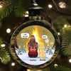 Furry Friends Fill Our Lives With Love - Memorial Personalized Custom Candlelight Lantern Ornament - Sympathy Gift, Christmas Gift For Pet Owners, Pet Lovers