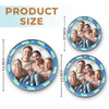 Custom Photo Christmas Is Best Spent With Family - Family Personalized Custom Ornament - Acrylic Custom Shaped - Christmas Gift For Family Members