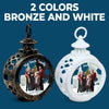 Custom Photo Make It A December To Remember - Family Personalized Custom Candlelight Lantern Ornament - Christmas Gift For Family Members