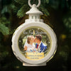 Custom Photo Celebrating Our First Year Of Marriage - Couple Personalized Custom Candlelight Lantern Ornament - Christmas Gift For Husband Wife, Anniversary, First Christmas