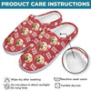 Custom Photo Every Wag Is A Little Burst Of Joy In My Day - Dog & Cat Personalized Custom Fluffy Slippers - Christmas Gift For Pet Owners, Pet Lovers