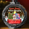 Naughty Pets Make The Best Holiday Stories - Dog & Cat Personalized Custom Candlelight Lantern Ornament - Christmas Gift For Pet Owners, Pet Lovers