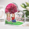 Where The Trees Whisper, Our Friendship Grows
- Bestie Personalized Custom Heart Shaped Acrylic Plaque - Christmas Gift For Best Friends, BFF, Sisters
