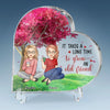 Where The Trees Whisper, Our Friendship Grows
- Bestie Personalized Custom Heart Shaped Acrylic Plaque - Christmas Gift For Best Friends, BFF, Sisters
