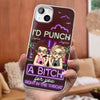 With You, It’s Always Fun - Bestie Personalized Custom Clear Phone Case - Gift For Best Friends, BFF, Sisters