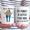 Bestie Bond Is Unbreakable - Bestie Personalized Custom Mug - Gift For Best Friends, BFF, Sisters