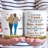 A Best Friend Is A Sister By Choice - Bestie Personalized Custom Mug - Gift For Best Friends, BFF, Sisters