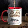 Let's Be Weird And Wonderful Together - Couple Personalized Custom 3D Inflated Effect Printed Accent Mug - Gift For Husband Wife, Anniversary