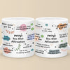 I Sparkle And I Shine Unapologetically - Coworker Personalized Custom Mug - Gift For Coworkers, Work Friends, Colleagues