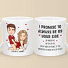 You’re My Everything, Always - Couple Personalized Custom Mug - Gift For Husband Wife, Anniversary
