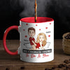 My Favorite Thing To Do Is You - Couple Personalized Custom 3D Inflated Effect Printed Accent Mug - Gift For Husband Wife, Anniversary