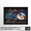 Custom Photo From The First Moment To Forever, I’m Yours - Couple Personalized Custom Car Visor Clip - Gift For Husband Wife, Anniversary