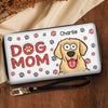 A Peek Of Paws, A Moment Of Pawsitivity - Dog & Cat Personalized Custom 3D Inflated Effect Printed Leather Long Wallet - Gift For Pet Owners, Pet Lovers