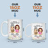It Doesn't Matter How Old I Get, I Always Need You - Family Personalized Custom Mug - Gift For Mom, Grandma
