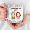 Real Friend Is The One You Can Count On No Matter What - Bestie Personalized Custom 3D Inflated Effect Printed Mug - Gift For Best Friends, BFF, Sisters