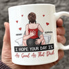 I Hope Your Day Is As Good As The Love You Bring To My Life - Couple Personalized Custom Mug - Gift For Husband Wife, Anniversary