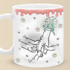 The Love Of A Mother Is Endless, The Wisdom Of A Grandmother Is Timeless - Family Personalized Custom 3D Inflated Effect Printed Mug - Gift For Mom, Grandma