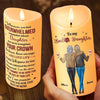 To Love You For The Rest Of My Life - Family Personalized Custom LED Candle - Gift For Daughter, Granddaughter