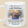 Every Sunset Is Sweeter With You - Couple Personalized Custom Mug - Gift For Husband Wife, Anniversary