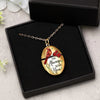 Custom Photo I'm Always With You - Memorial Personalized Custom Locket Necklace - Sympathy Gift For Family Members