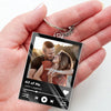 Custom Photo Give Me Your Forever - Couple Personalized Custom Shaped Acrylic Keychain - Gift For Husband Wife, Anniversary